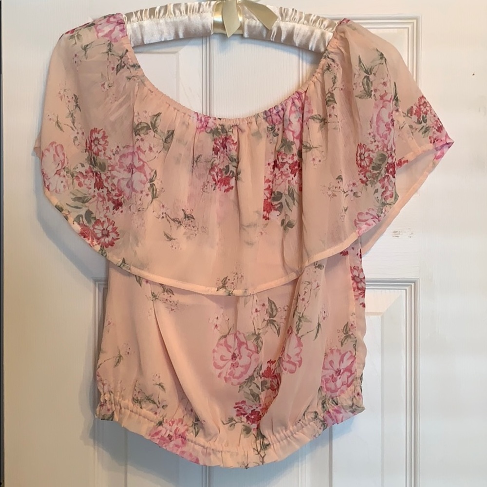 New York & Company Crop Blouse